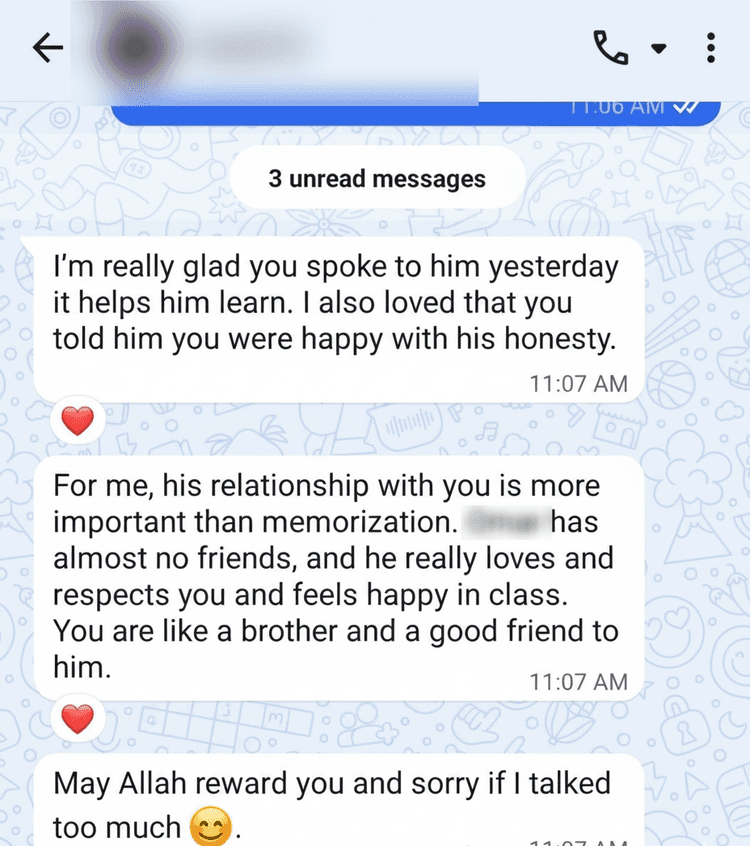 WhatsApp Conversation